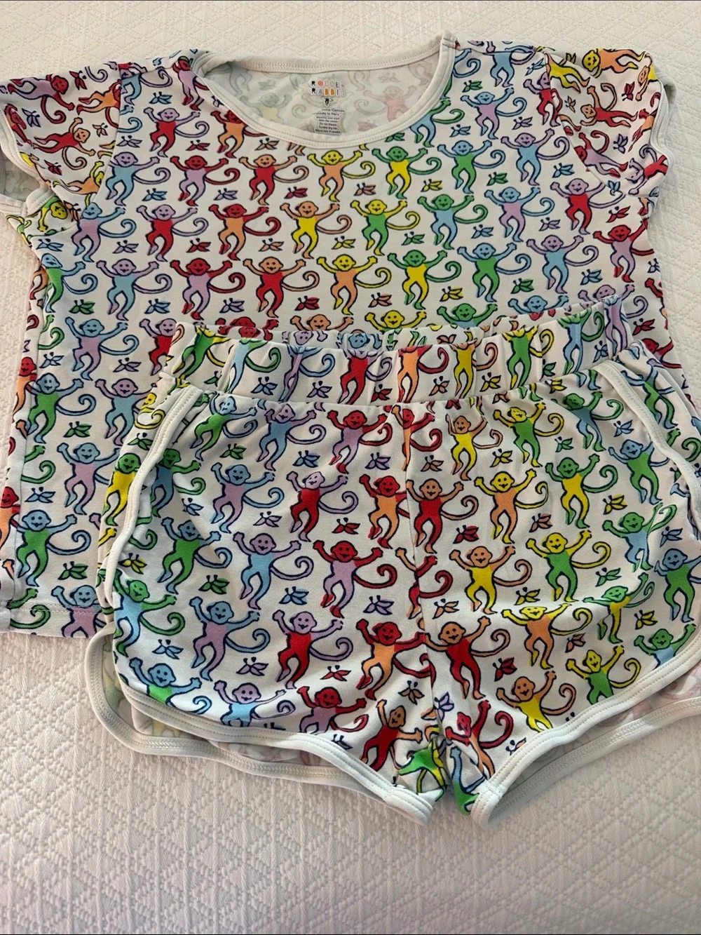 Roller Rabbit Monkey PJS